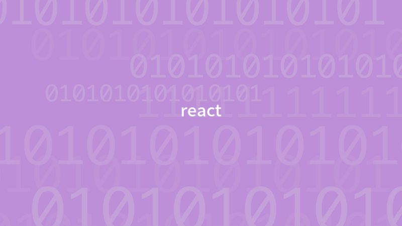 react