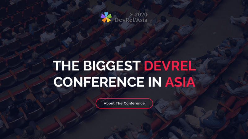 DevRel/Asia 2020 | 亚洲开发者关系大会